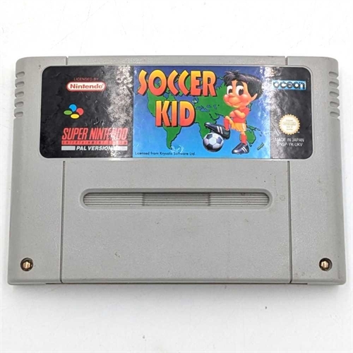 Soccer Kid - SNES - Cartridge - (UKV) (B Grade) (Genbrug)